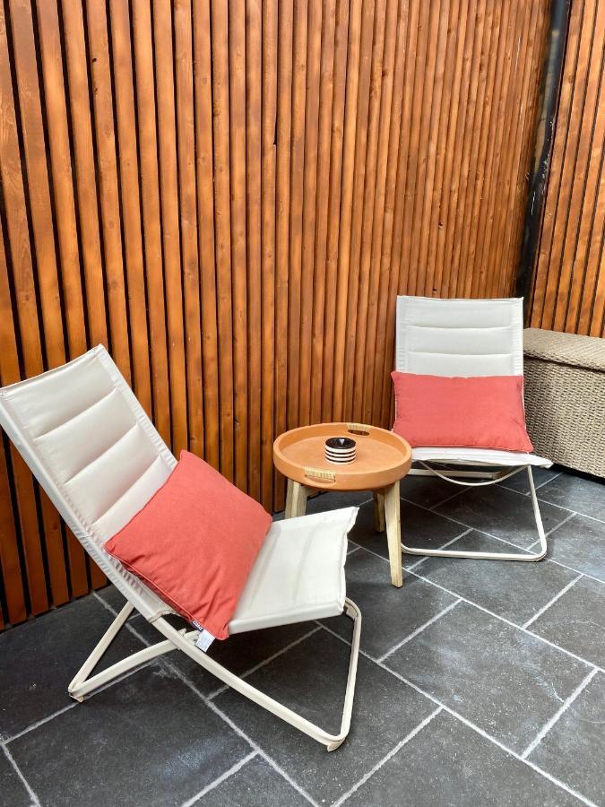 Superbe Logement Pres De Bruxelles Avec Spa Prive Exterior foto